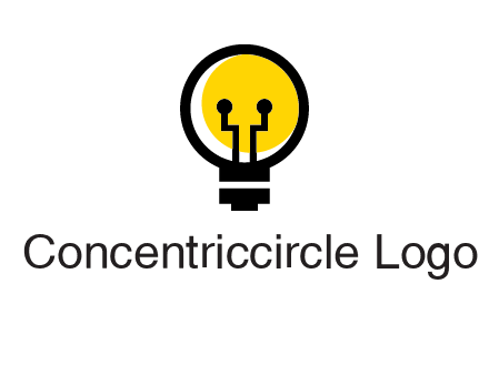 science logo with light bulb