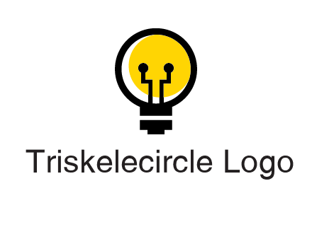 science logo with light bulb