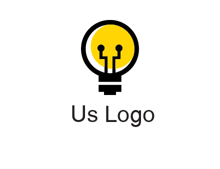 science logo with light bulb