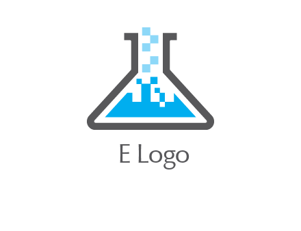 pharmacy logo with flask