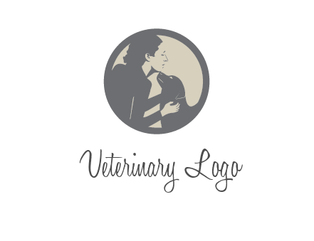 dog animal & pet logo