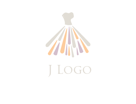 corset dress logo