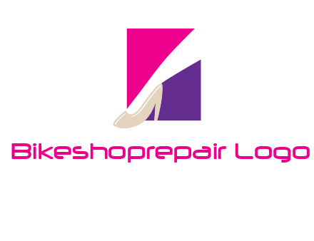 leg wearings heel shoe logo