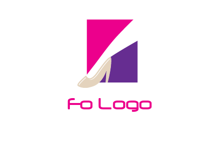 leg wearings heel shoe logo