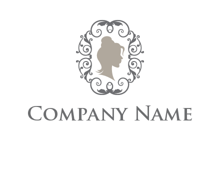 woman in frame logo