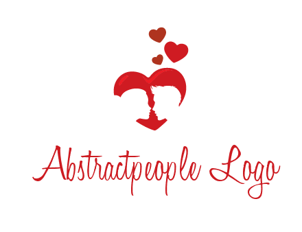 couple in love logo