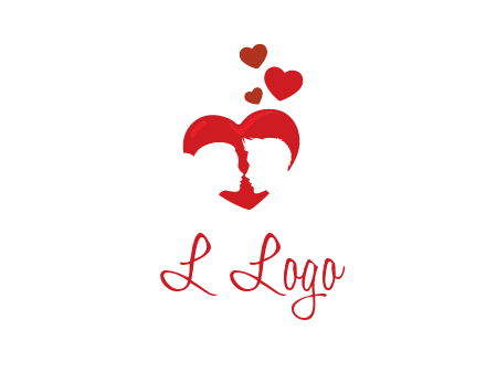 couple in love logo