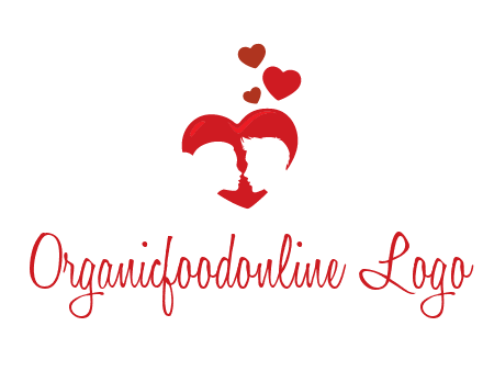 couple in love logo