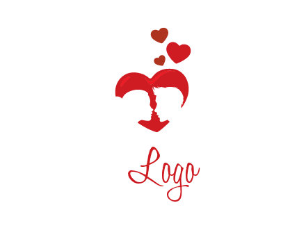 My Heart Logo Design Inspiration Hug Stock Vector (Royalty Free) 1257640036, Shutterstock