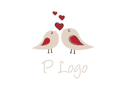 birds in love logo