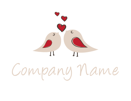 birds in love logo