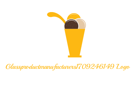 ice cream sundae logo