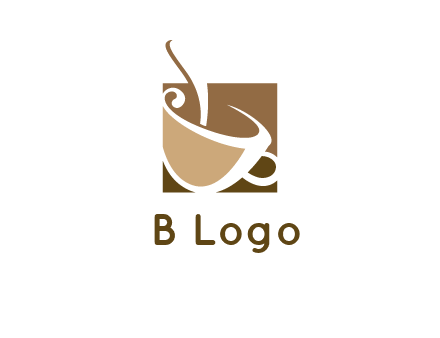 square teacup logo