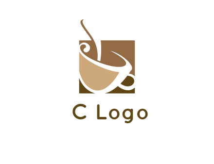 square teacup logo