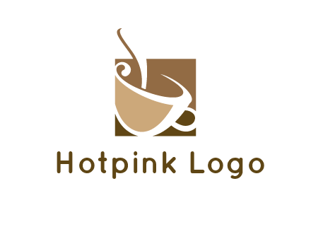 square teacup logo