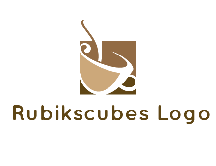 square teacup logo