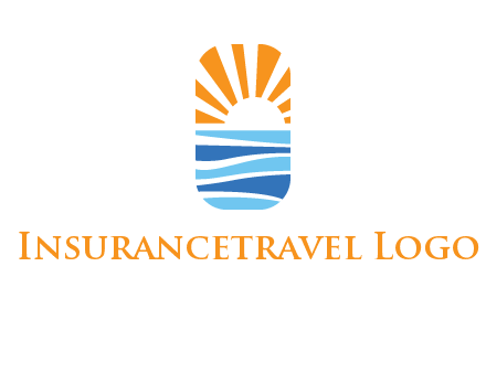 sunset and the sea logo