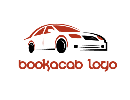 car illustration logo