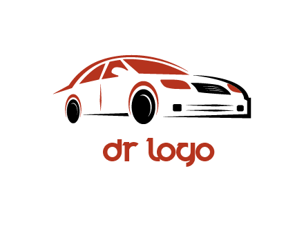 car illustration logo