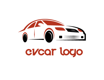 car illustration logo