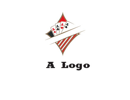 playing cards logo