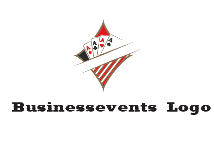 playing cards logo