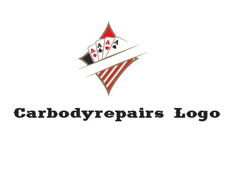 playing cards logo