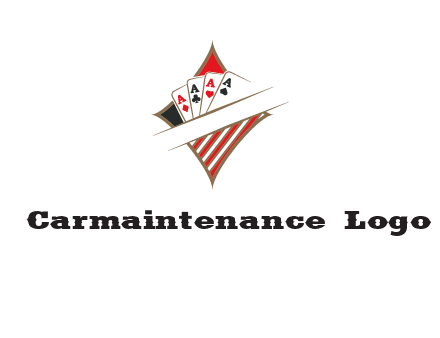 playing cards logo