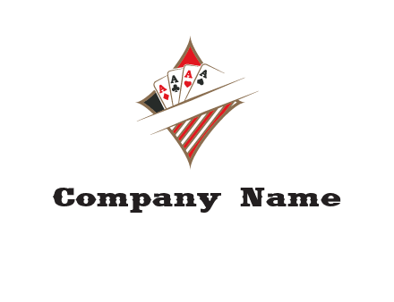 playing cards logo