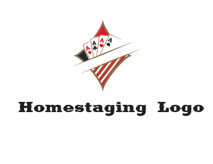 playing cards logo