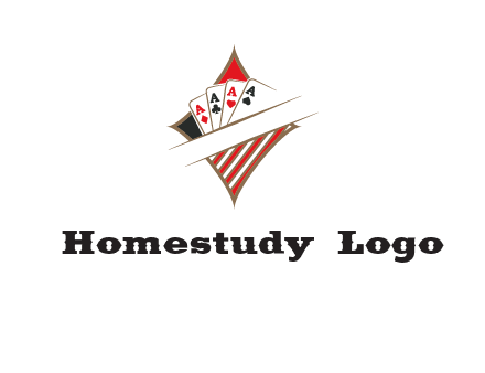 playing cards logo