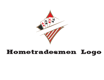 playing cards logo