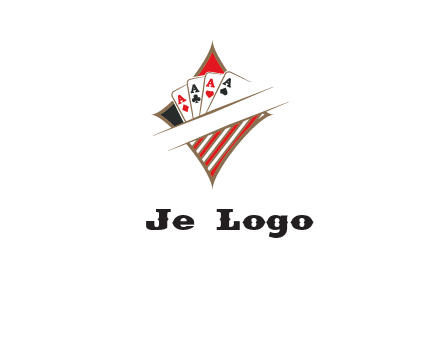 playing cards logo