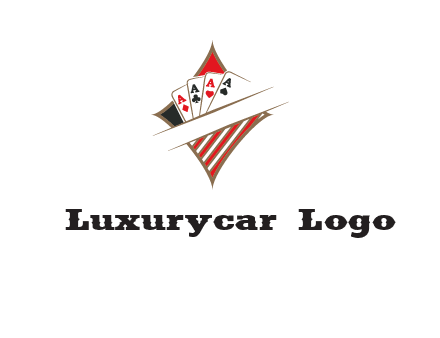 playing cards logo