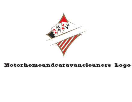 playing cards logo