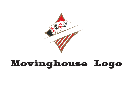 playing cards logo