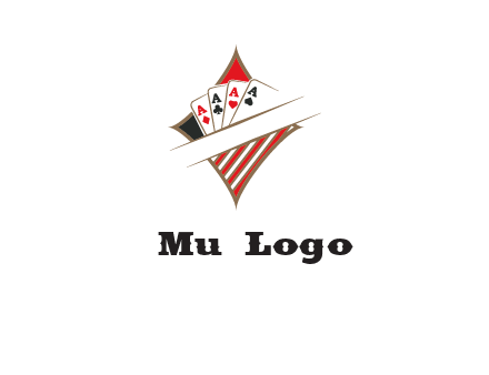 playing cards logo