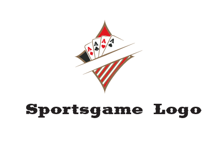 playing cards logo