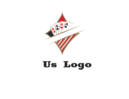 playing cards logo