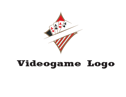 playing cards logo