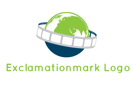 film reel around the globe logo