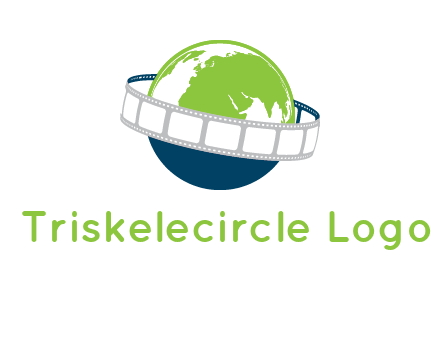 film reel around the globe logo