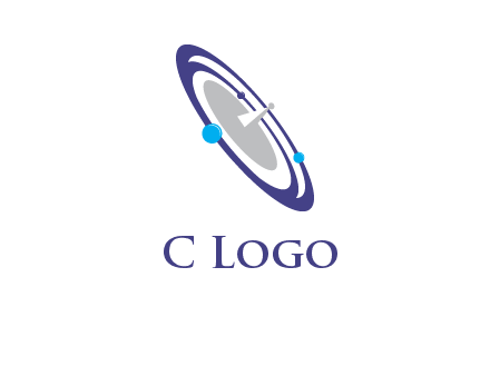 Communication orbit logo