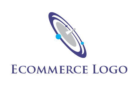 Communication orbit logo