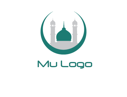 mosque inside the circle swoosh logo