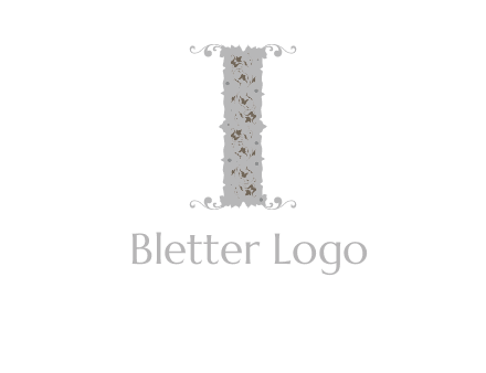 floral column logo