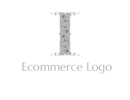 floral column logo