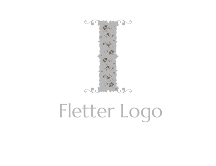 floral column logo