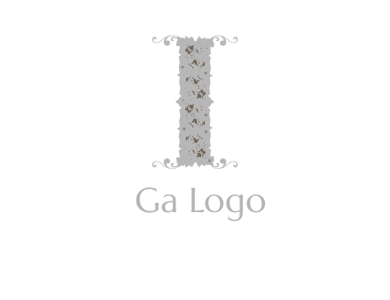 floral column logo