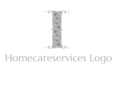 floral column logo